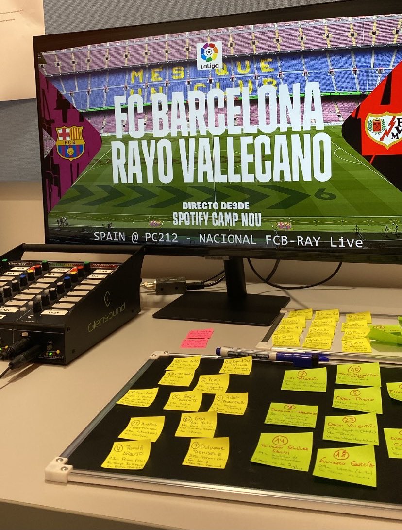 Preparat per viure una gran experiència a <a href="/DAZN_ES/">DAZN España</a>. A les 21:00 ens escoltem al Barça - Rayo.