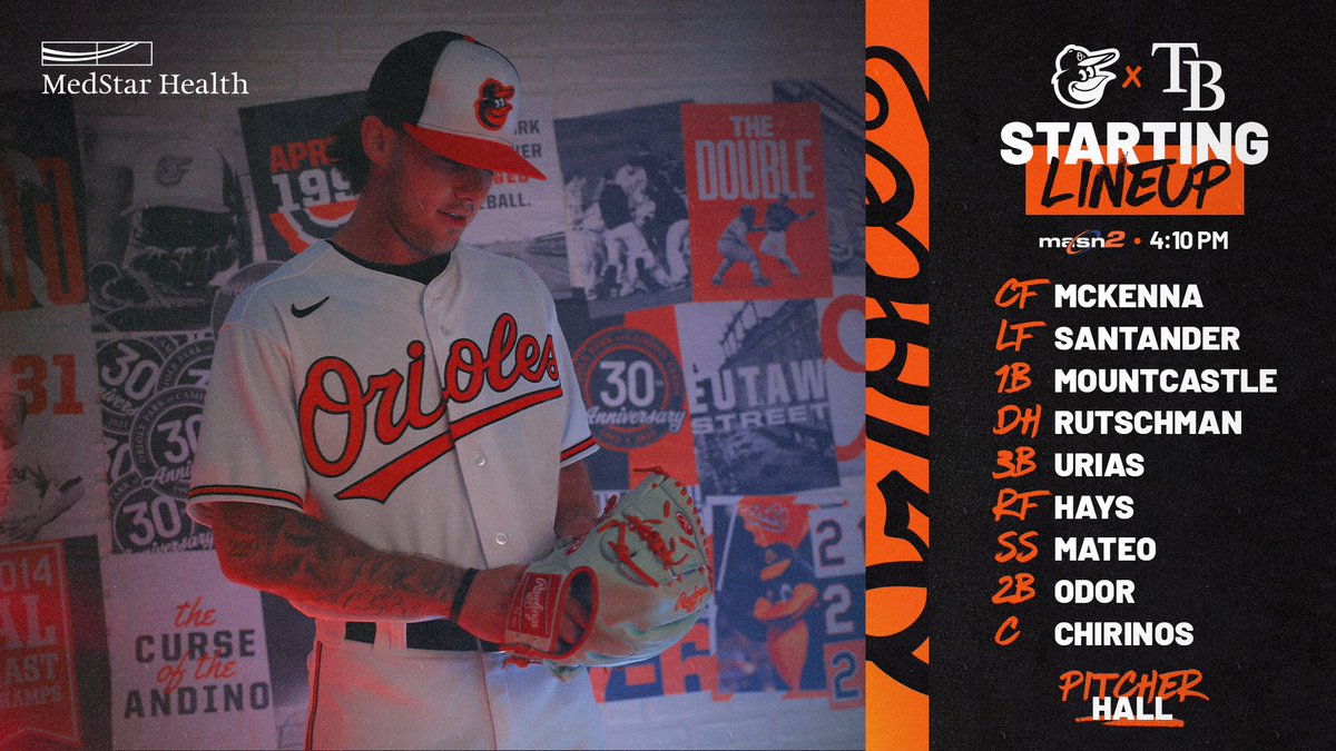 Orioles's tweet photo. It’s DL Hall Day 🙌 https://t.co/MY5j8MgA5h