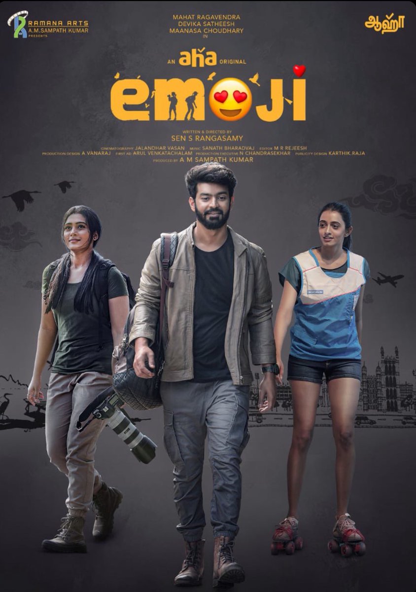 MahatOfficial's tweet photo. #Emoji ❤️ streaming now on @ahatamil https://t.co/Njbh7E3Wig