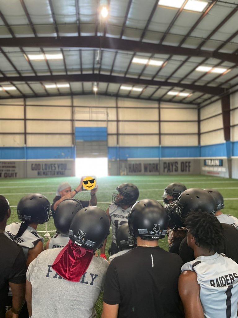 This time next week our boys will be getting active down in Brownwood, Texas. 11am Kickoff who’s coming? #JoinTheRaid