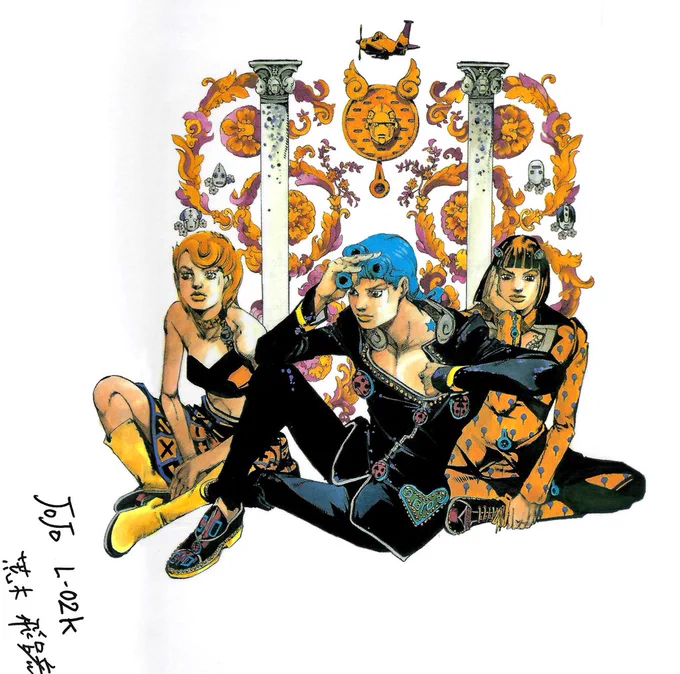 Golden Wind (in JoJolion artsyle) 