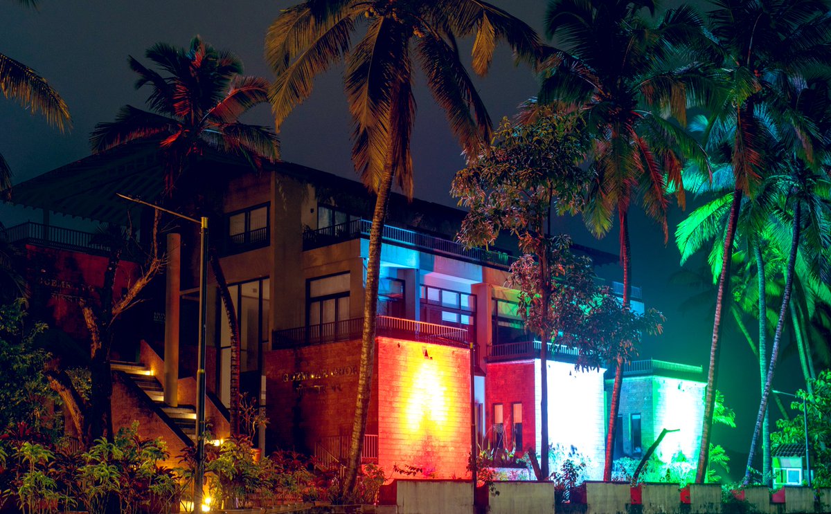 durgadasskamat's tweet photo. #GoemkarGhor illuminated on the occasion of #IndiaAt75
#GoemKarGhor
#FutureOfGoa @VijaiSardesai @Goaforwardparty https://t.co/NLpQoqlxz7