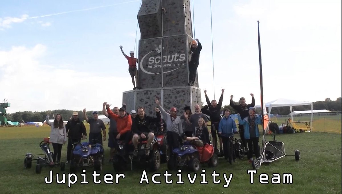 Adam_Scouts's tweet image. Well done Jupiter Team, great to meet new people and work together to pull off a successful zone for the young people! Hopefully get to work with you all again soon 🚀 #chamboree #jupiterzone
