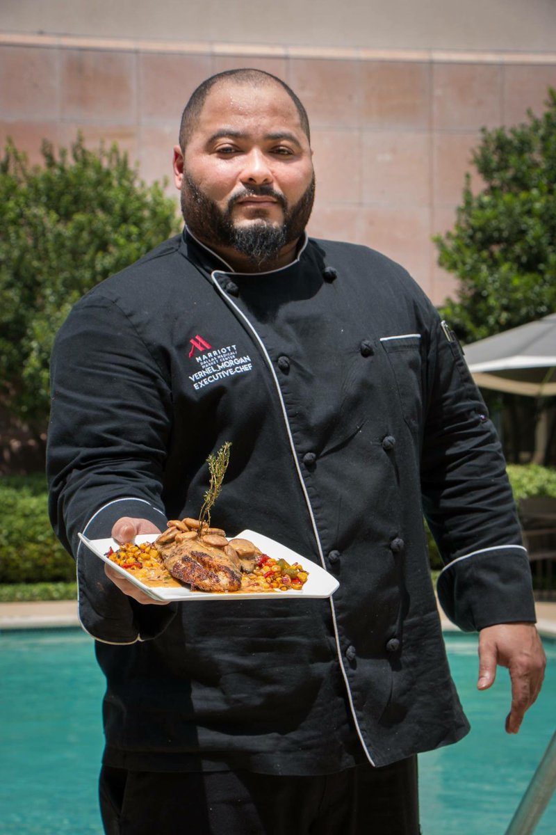 Chef_VNell's tweet photo. D-Magazine 2016 My Chef Perfect Choice Meal was Blackened Red Fish w/Cajun Street Corn &amp; Andouille Creole Sauce #chefvnell #gottahaveitseasonings #truecooks #cheftable #ironchef #chefroll https://t.co/oc0YQiaOky