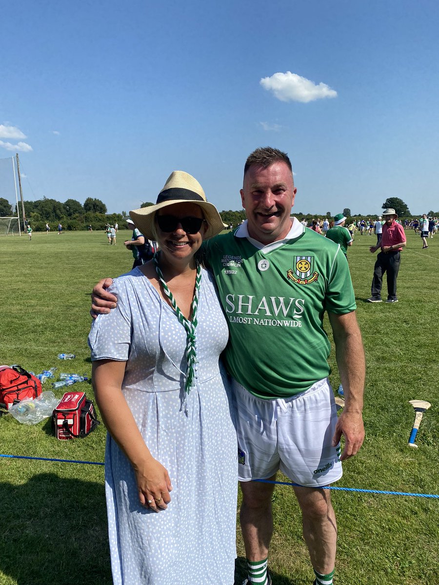 Anniemckenna06's tweet photo. The #limericklegends 🟢⚪️came away with a great win over the #tipperarylegends today! Seriously good standard of hurling from the players of all ages. Great support, positive energy &amp; craic too for this wonderful cause. #Crumlinchildrenshospital #Luimneachabu! https://t.co/FLXEeVciyP