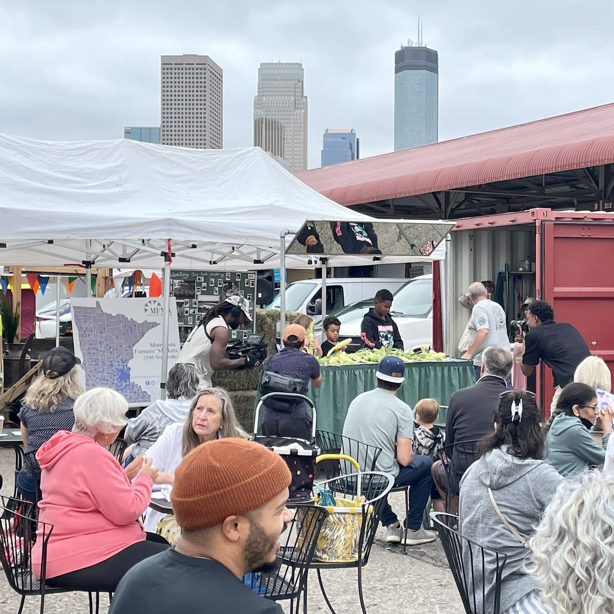 MNFarmersUnion's tweet photo. Today, we joined @MFMAorg + @MNagriculture at the National Farmers Market Week Celebration, where Lt. Gov. @peggyflanagan, @ThommyPetersen, @usdafsa’s @whitneyplace, @RepSamanthaVang + @Untiedts stressed the important role farmers markets play in rural, suburban + urban MN. https://t.co/iNQpZWRF5O