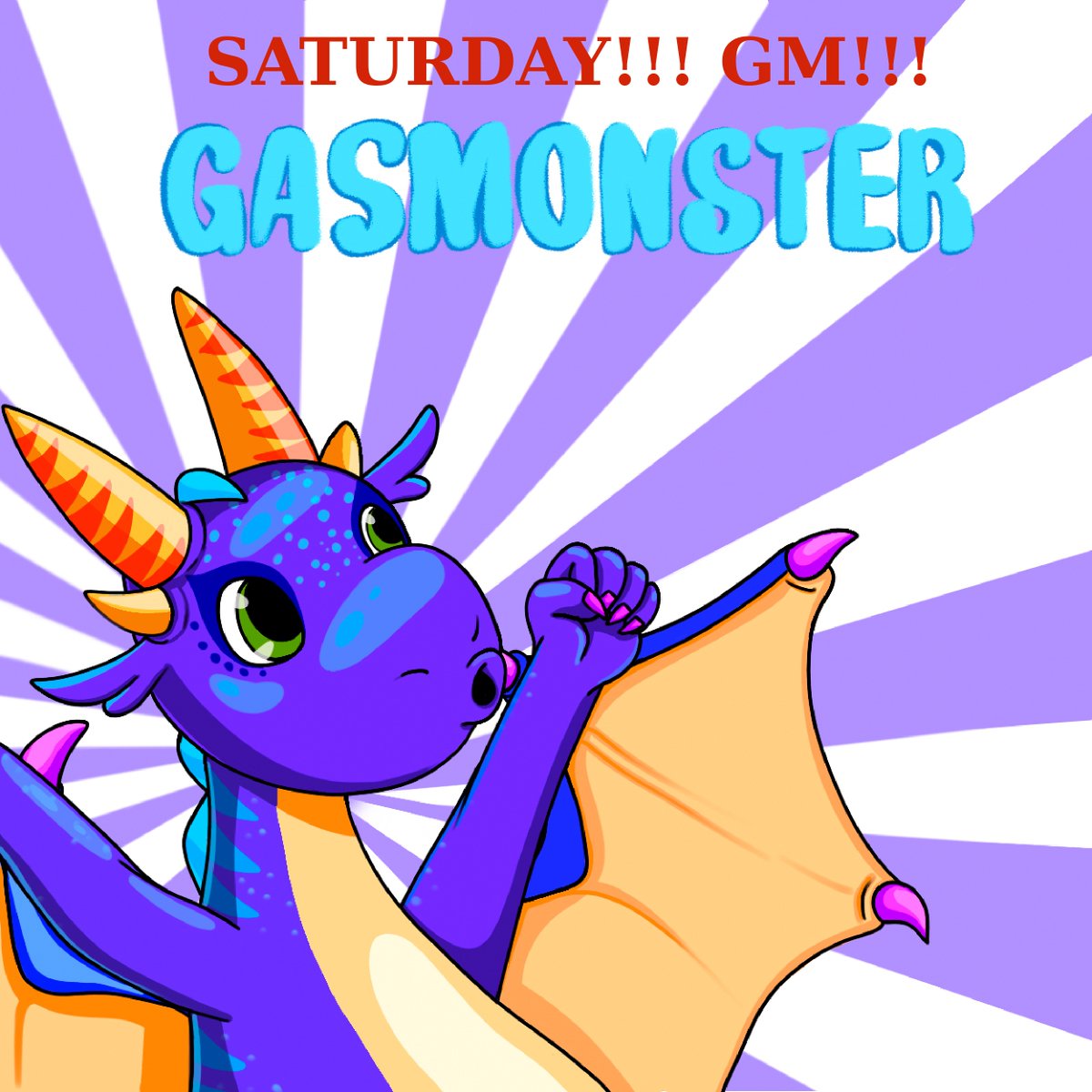 GasMonsterNFT's tweet photo. GM, NFT Fam! Have a wonderful Saturday everyone

Big things coming next week! https://t.co/eSg0YyS94V