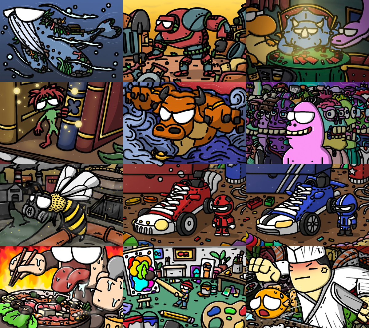 1/1 art is still my favorite art to make ♥️✨