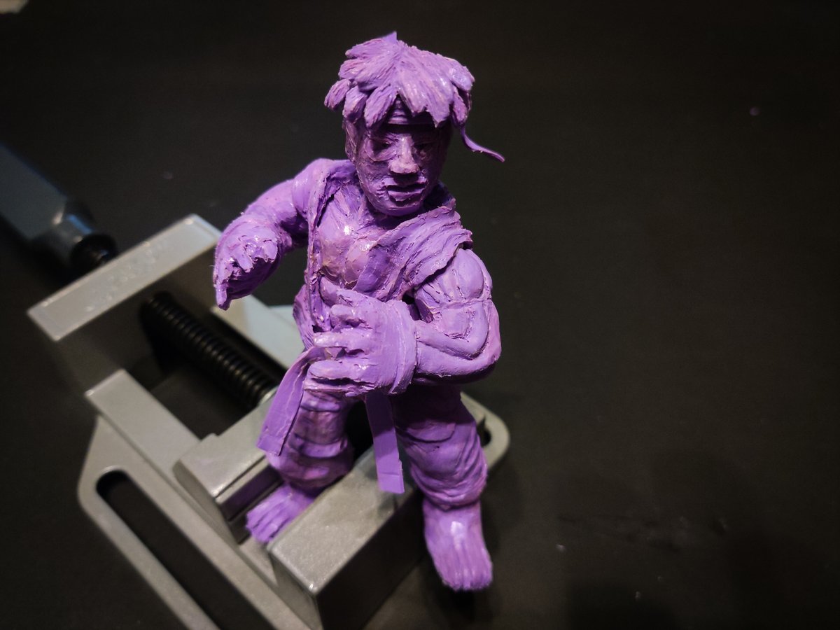 3DPlasticFant's tweet photo. A small side project with 3d pen - Street Fighter (Ryu).

#3dpen #3Dprinting #StreetFighter https://t.co/0RYuimUV5g
