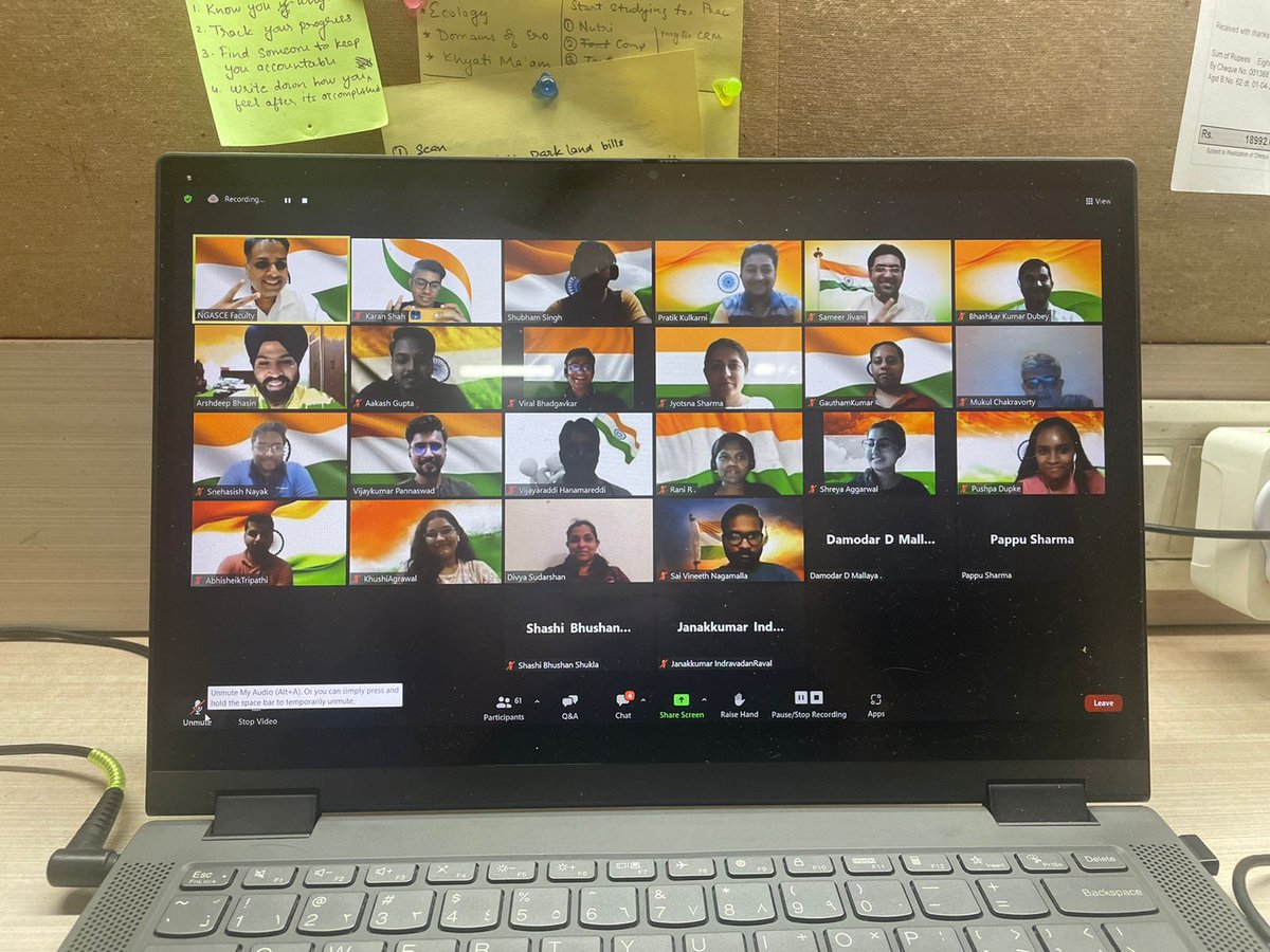 deepakrgupta's tweet photo. #HarGharTiranga #NationPrideAtNMIMS #NationPrideAtNGASCEMBA2022 #NGASCE @NMIMSGlobal https://t.co/CdFYYFSwyX