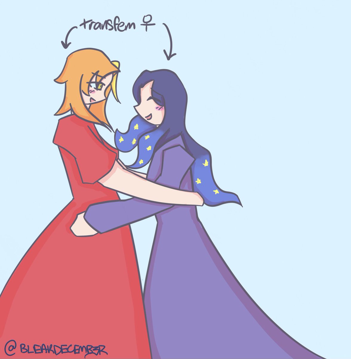 bleakdecemb3r's tweet photo. [prsk, akian, toukoha] akian girlfriends and toukoha boyfriends for #transsekaiweek free day! https://t.co/zbsmedKpVH