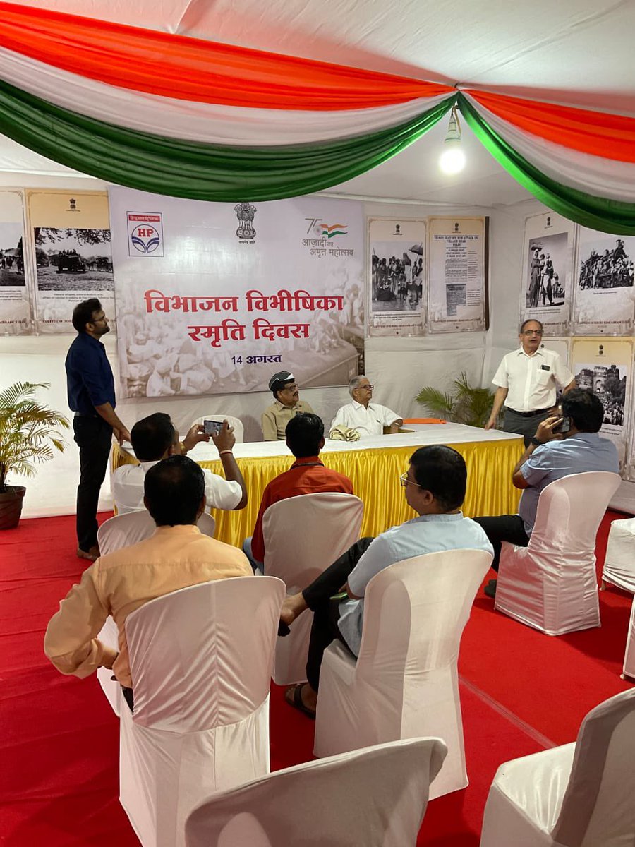 HpclVascoRO's tweet photo. Inaugrated exhibition of Partition horror rememberance day at Gandhi Automobiles (MS), Ratnagiri by Retd. Colonel Surve @hpcl_retail @srinihp1970 @Rg03Goel @jindalhpc @HPCL #PartitionHorrorsRemembrance https://t.co/QziBiF0W1P