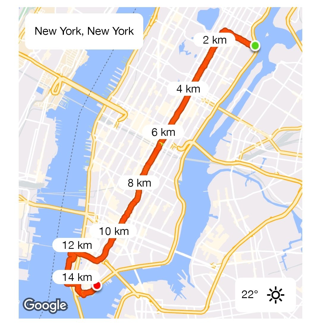 agulosso's tweet photo. #SummerStreets again with a 15k in the menu for today's work! ๐ช๐ป๐๐ป๐ฝ#BuildingEndurance #ILoveNYC https://t.co/7js1jMSRkO