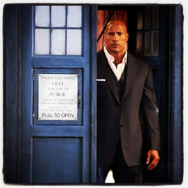 MrSay10's tweet photo. @TheRock @russelldavies63
When are you gonna stop messing around and make this happen? The Rocktor will see you now! #RocktorWho #DoctorWho #Tardis #TimeLord https://t.co/imFT7ek4mg