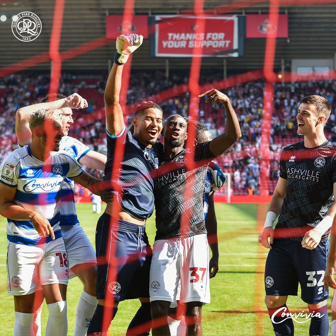 QPR's tweet photo. 🤩 𝗦𝗘𝗡𝗬 𝗗𝗜𝗘𝗡𝗚 🤩 

The 1️⃣ and only R's goalkeeper to have scored 🥇

#QPR | #SUNQPR https://t.co/CuwrkJ3con