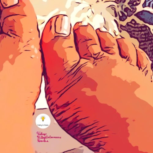 KathrynHacks's tweet photo. Kathryn’s Hacks | Digital Self Portrait “My Big Toe” #mybigtoe #selfart #digitalart #cryptoart #nftcommunity #kathrynshacks #CreativityOnFire #blackcreatives #beautiful  #blackfemaleartist #kbh #openseanft #bitcoin #cryptocurrency #blockchain #footfetısh #FOOTFETİSH #cryptoartist https://t.co/qUvfbB7EvH