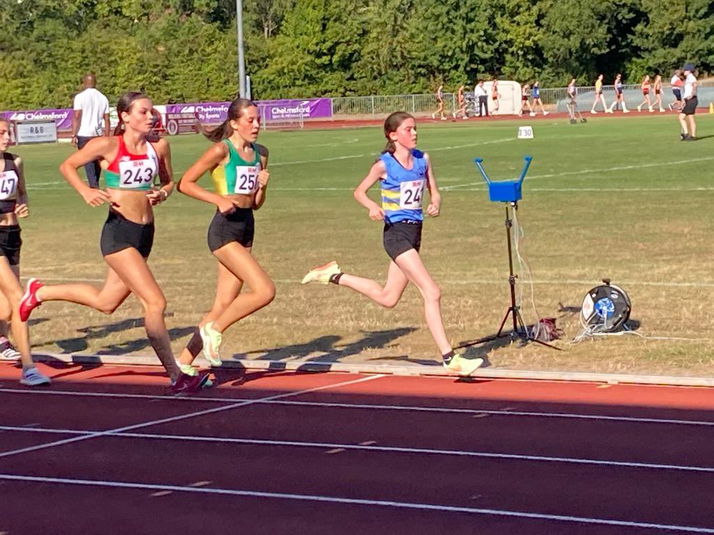 kyscotland's tweet photo. Fab to be back racing on track in the 1500m despite the high temps! 1st in her heat &amp; through to SEAA championship finals 2m, more than we hoped for after summer of injury ups and downs! @Steph_MM51 😮😮☀️☀️👍👍@Marist_Sport https://t.co/0YsAjIuGHM
