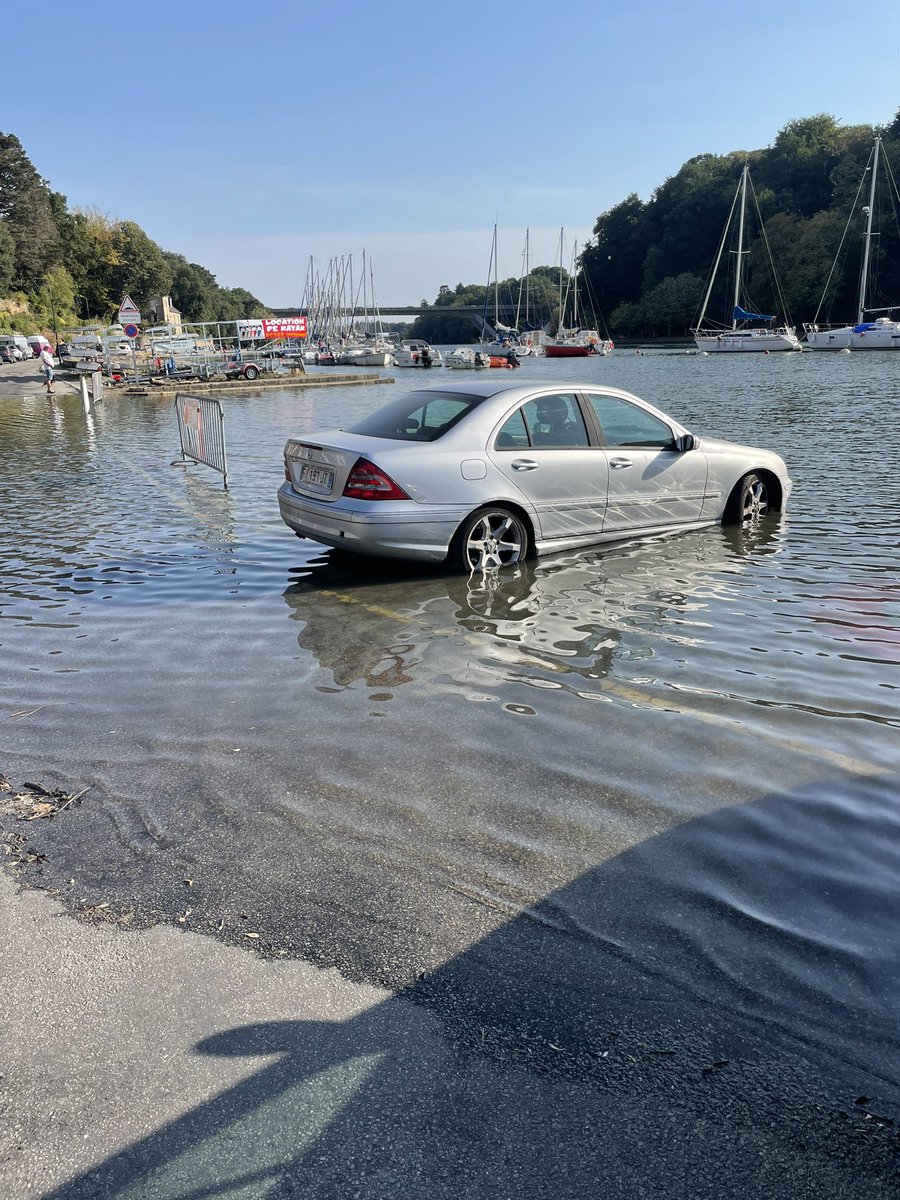 Grandes marées d’équinoxe à Auray : même les Bretons se font surprendre…