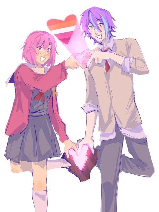 they're craaaazyy can't take them anyywheeereee #prsk_fa #ruiemu 
