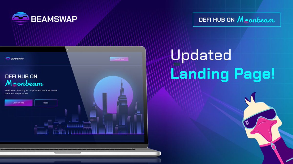 Beamswapio's tweet photo. ✨ So fresh and clean ✨

In addition to our new UI updates, we've updated and refreshed our landing page.

👀 Check it out 👀
👇👇👇👇
https://t.co/cwEjYMbQVk https://t.co/XYmVpeJc2z
