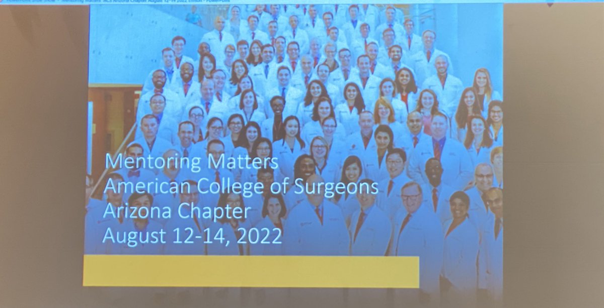 AzACS (@azchapteracs) on Twitter photo Great start to the <a href="/AmCollSurgeons/">American College of Surgeons</a> Arizona Chapter Annual meeting!
Honored to have Dr. Christopher Ellison talk to us about the importance of surgical mentoring and coaching.
<a href="/KericNatasha/">Natasha Keric</a> <a href="/uazmedphx/">UAZ Medicine - Phoenix</a> <a href="/OhioStateSurg/">Ohio State Wexner Medical Center Surgery Dept.</a> Great start to the <a href="/AmCollSurgeons/">American College of Surgeons</a> Arizona Chapter Annual meeting!
Honored to have Dr. Christopher Ellison talk to us about the importance of surgical mentoring and coaching.
<a href="/KericNatasha/">Natasha Keric</a> <a href="/uazmedphx/">UAZ Medicine - Phoenix</a> <a href="/OhioStateSurg/">Ohio State Wexner Medical Center Surgery Dept.</a>