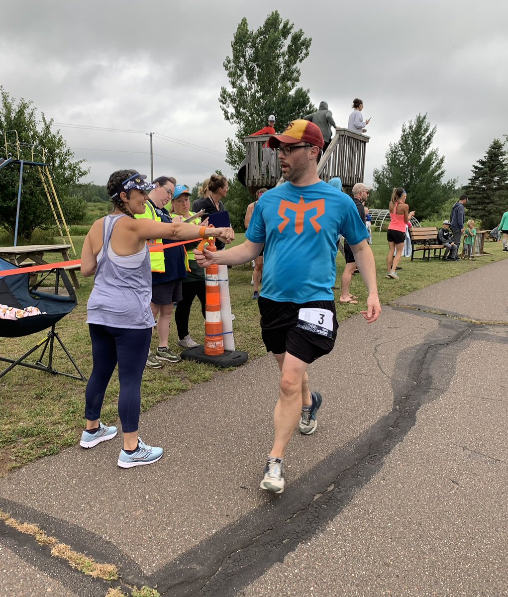 ragnarupdates's tweet photo. GC hands off to Nicole for her final (9-mile!) run. #RagnarMN #SuperiorRunning https://t.co/c1Lrv9OoZ1