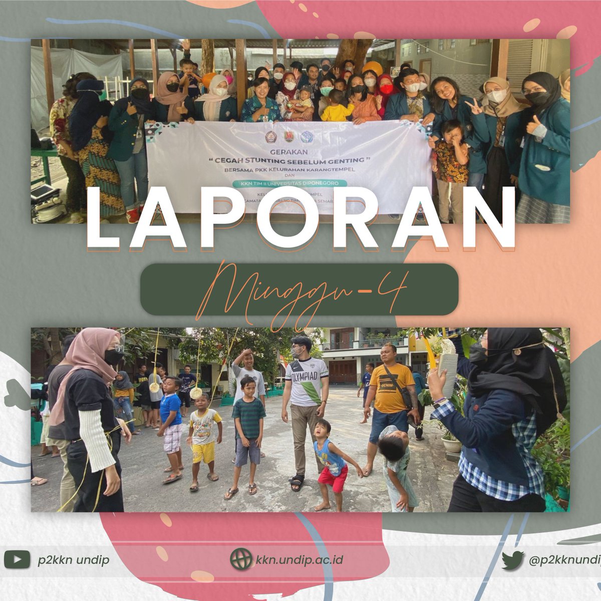 ChaterineHs's tweet photo. LAPORAN MINGGU KE 5!!

Saya Chaterine Hotnasari Situmorang - 21100119140094 dari Teknik Geologi 2019. KKN TIM II Universitas Diponegoro yang dilaksanakan pada:
🗓5 Juli - 18 Agustus 2022
📍Kelurahan Karang  Tempel
DPL : Abdi Sukmono, ST., MT
#KKNTIMIIUNDIP  #p2kknundip 
#UNDIP https://t.co/qTD2TX7Nqc