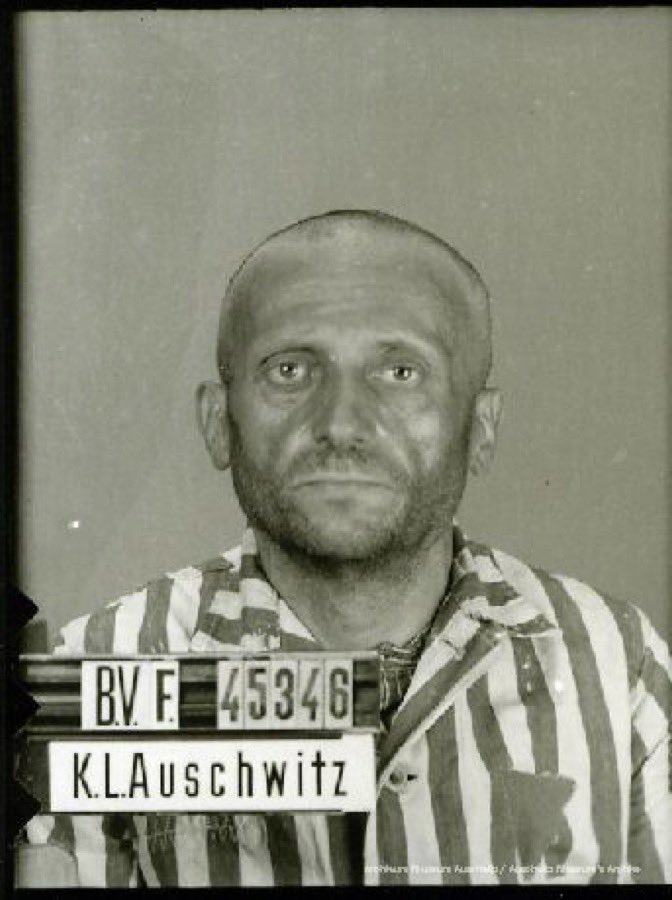 AuschwitzMuseum's tweet image. 13 August 1897 | A Frenchman, Claude Cellier, was born in Messimy.

In #Auschwitz from 8 July 1942.
No. 45346 (criminal prisoner)
He perished in the camp on 10 August 1942.