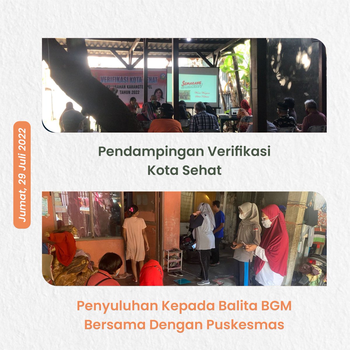 ChaterineHs's tweet photo. LAPORAN MINGGU KE 5!!

Saya Chaterine Hotnasari Situmorang - 21100119140094 dari Teknik Geologi 2019. KKN TIM II Universitas Diponegoro yang dilaksanakan pada:
🗓5 Juli - 18 Agustus 2022
📍Kelurahan Karang  Tempel
DPL : Abdi Sukmono, ST., MT
#KKNTIMIIUNDIP  #p2kknundip 
#UNDIP https://t.co/ltTt9MS7tj