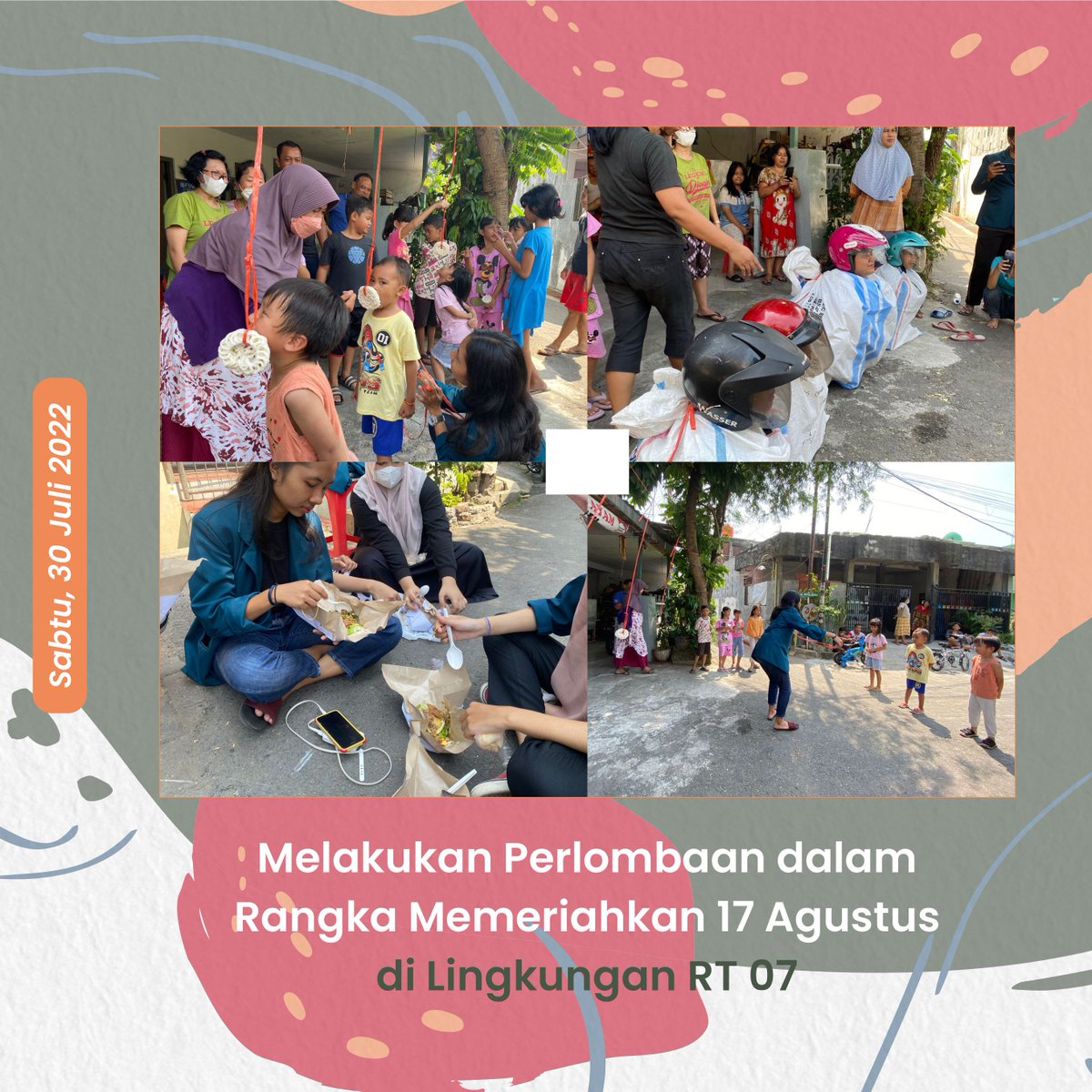 ChaterineHs's tweet photo. LAPORAN MINGGU KE 5!!

Saya Chaterine Hotnasari Situmorang - 21100119140094 dari Teknik Geologi 2019. KKN TIM II Universitas Diponegoro yang dilaksanakan pada:
🗓5 Juli - 18 Agustus 2022
📍Kelurahan Karang  Tempel
DPL : Abdi Sukmono, ST., MT
#KKNTIMIIUNDIP  #p2kknundip 
#UNDIP https://t.co/ltTt9MS7tj