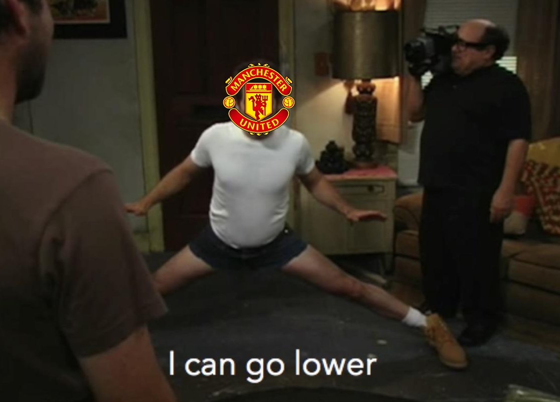 FootballJOE's tweet photo. When you think United are at their lowest ever point https://t.co/s2GJfrVpEa