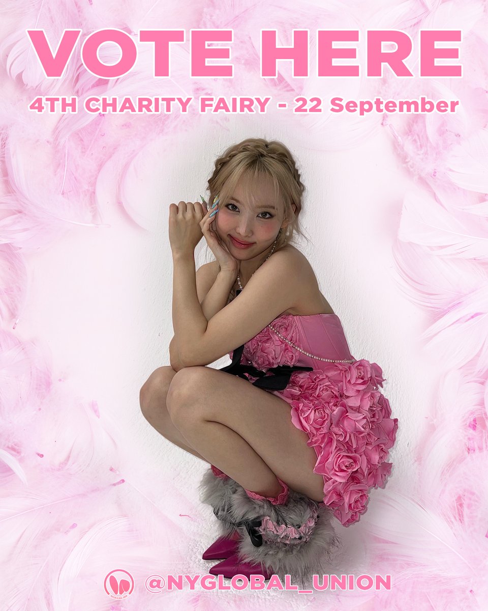 「CHOEAEDOL | 최애돌 」

NAYEON 4TH Charity Fairy - 22 September 

Keep collecting hearts and vote on our post for more rebates: myloveidol.com/articles/24853…

트와이스 나연 #NAYEON #나연 #IM_NAYEON  #NAYEON_POP #PopPopPop #POP
