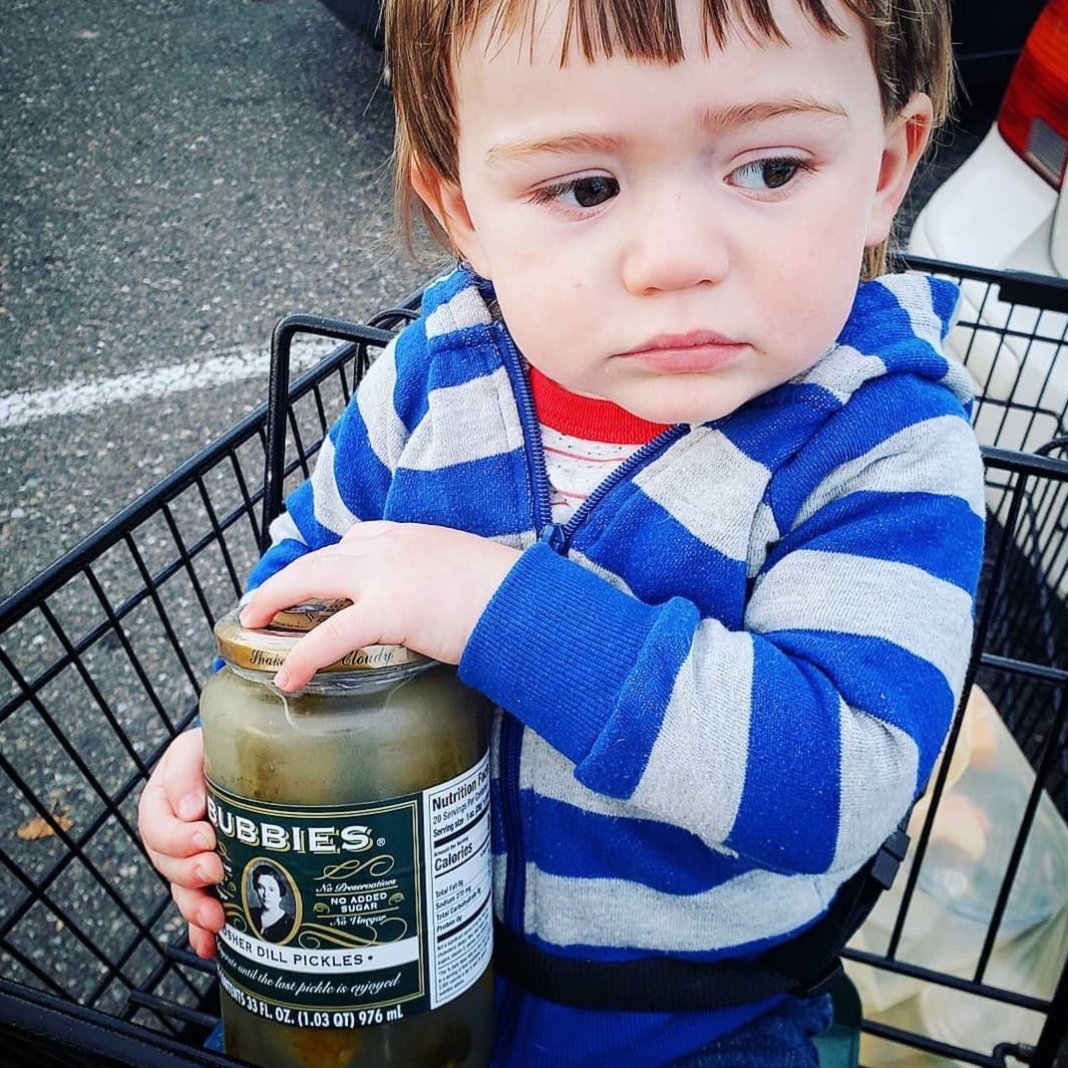 bubbiespickles's tweet image. This young man is protective of his pickles. ⁠
⁠
Can you blame him?⁠

#repost @saraellissa