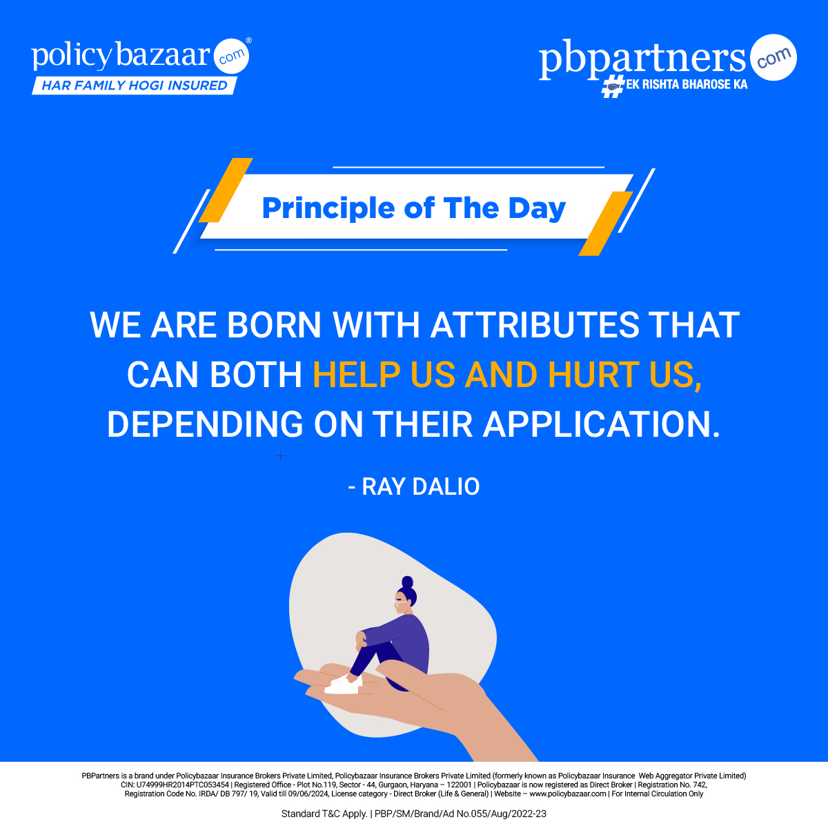 PBPartners_Ofcl's tweet photo. The more extreme the attribute, the more extreme the potential good or bad outcomes it is likely to produce.
#insurance #insuranceindustry #PBPartners #policybazaar #Attributes #lifecoach #badgood #principleoftheday https://t.co/LZJbJZEtMi