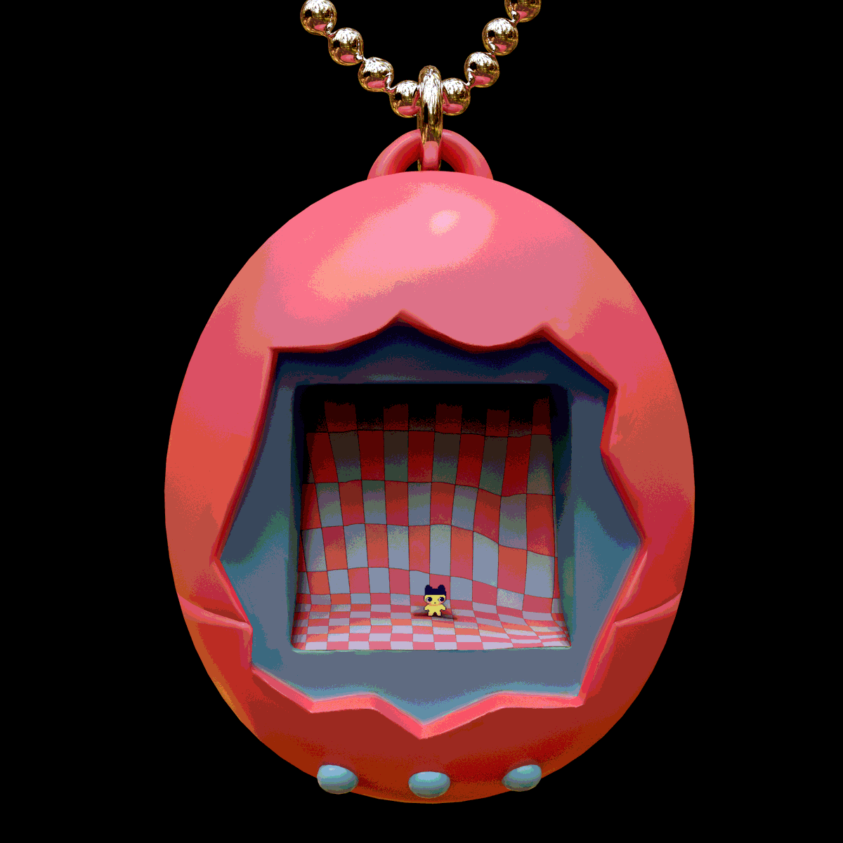 is he happy there? 

#b3d #tamagotchi