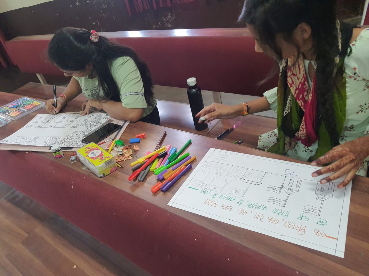 IguNssU4's tweet photo. Poster Making competition organised at @igu_meerpur under the theme 
#75AzadiKaAmritMahotsav
#HarGharTiranga 

@_NSSIndia @IguNssU4 @igu_nss @NssrdD @NSSRDBhopal @Anurag_Office @KirenRijiju @mlkhattar @PMOIndia @igunssu3 @ConnectingNss https://t.co/DbyebEniFV