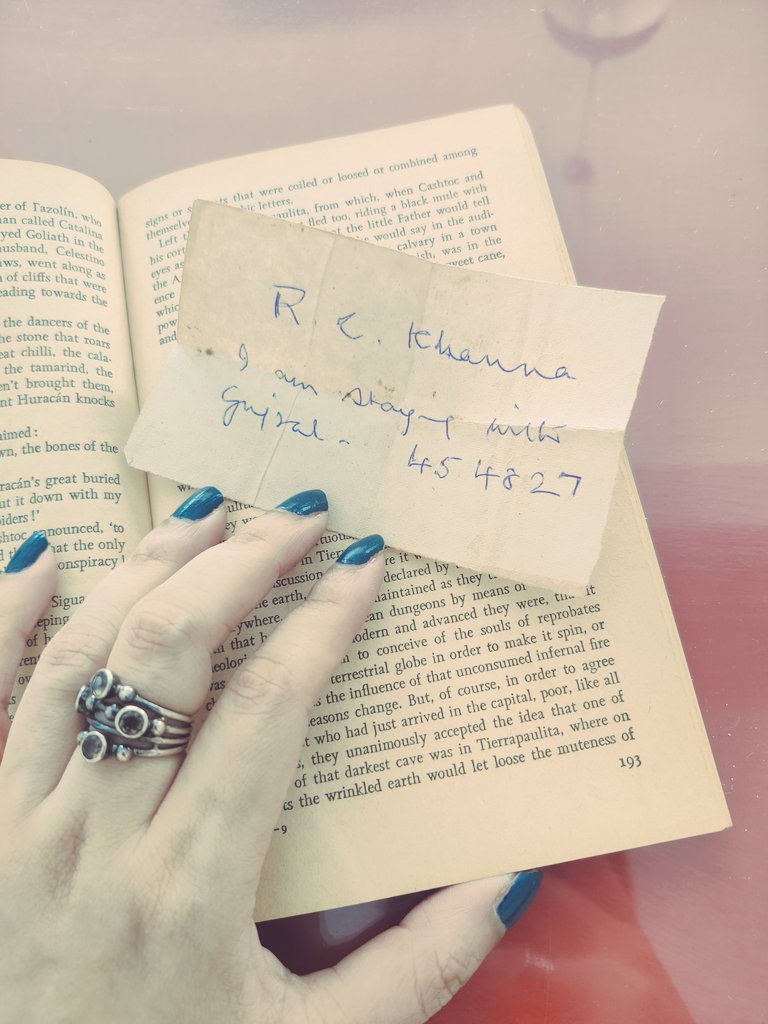 Spending the day amongst the books of someone long gone, sifting through dust &amp; notes left as bookmarks from lives unknown, l also made a will for my books, bequeathing them to strangers who, just like me today, would add on my story to theirs. 
Thank you <a href="/seagullbooks/">Seagull Books سیگل</a> for this.