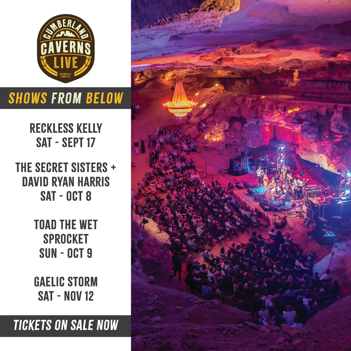 Cumberland Caverns Live tweet media