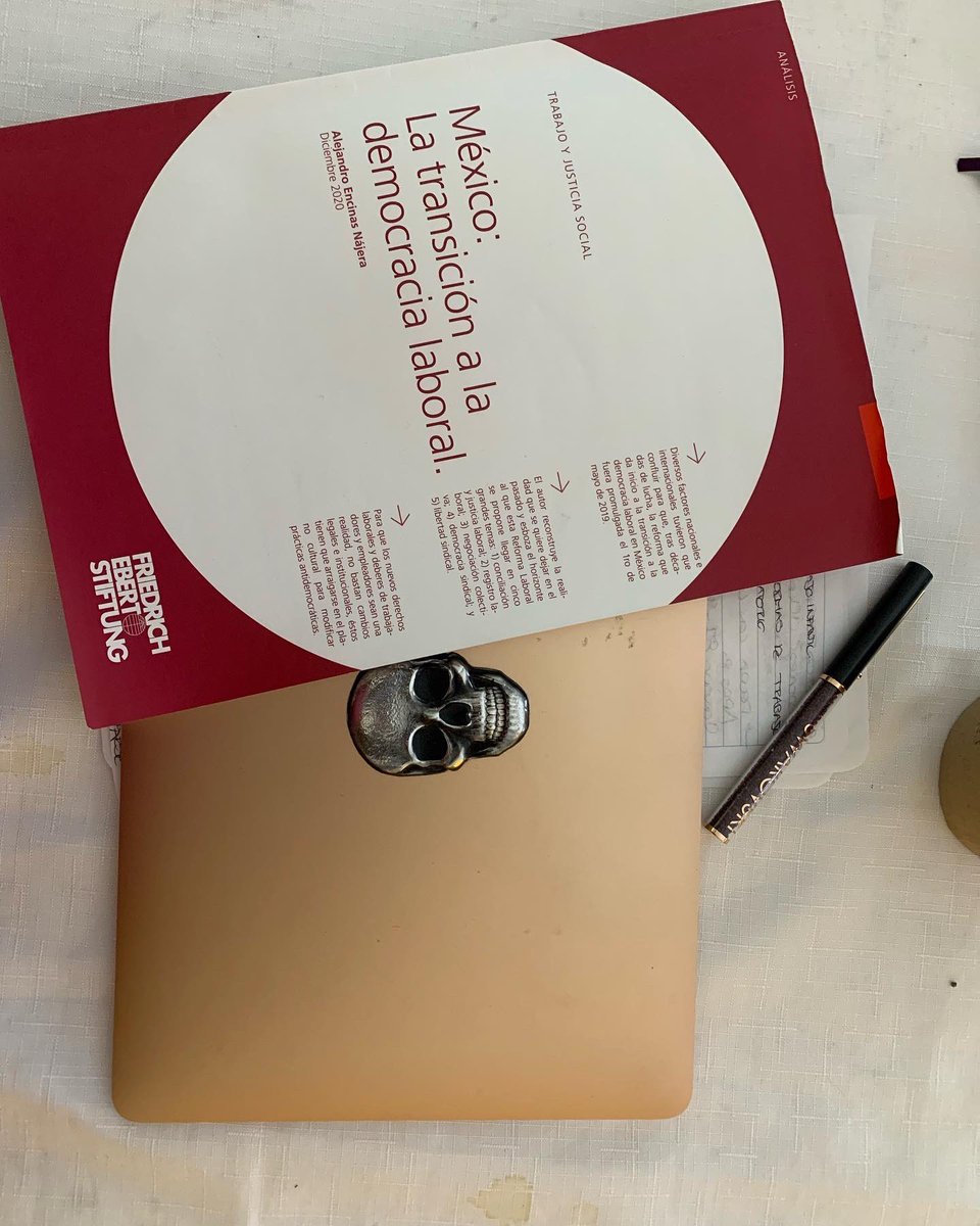 jagarciapalermo's tweet photo. Orgulloso de representar al #SUTCIESAS en la #EscueladeLiderazgoSindical de la Fundación Friedrich Ebert - México. 
Hoy toca ponencia con el Dr. #AlejandroEncinas sobre la transición hacia la democracia laboral y sindical mediante el #convenio23 del #TMEC. https://t.co/BWdXe0cFJm