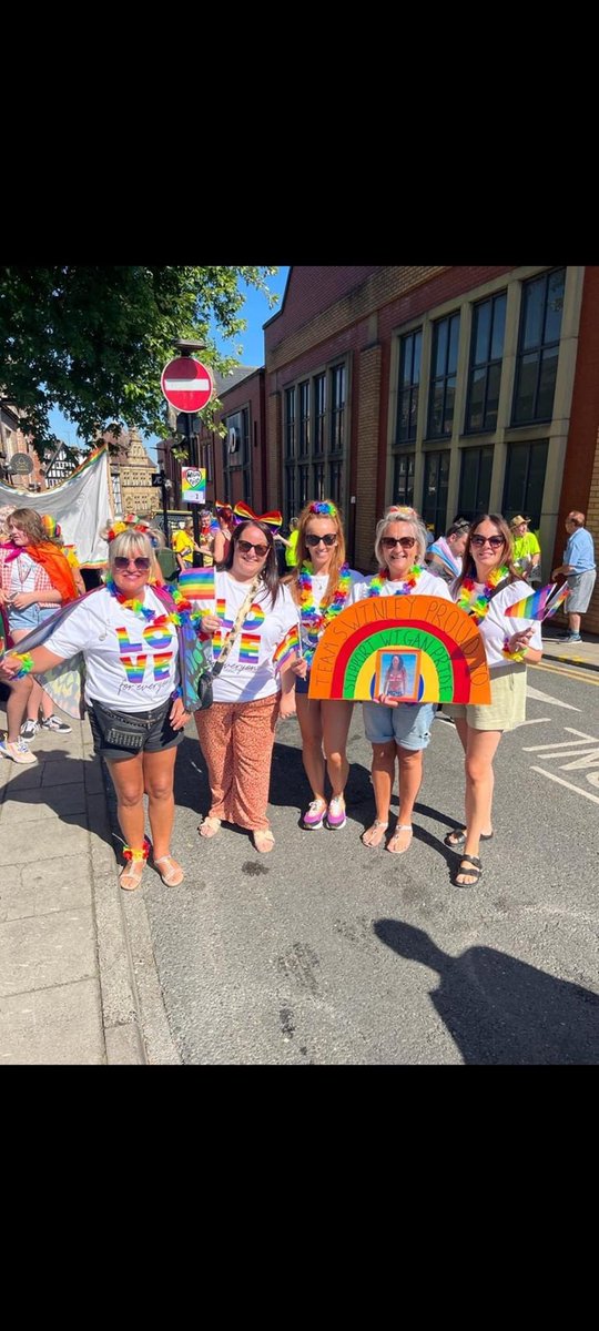 #Wiganpride Fab day at Wigan pride with WWL and the team! Proud to be part of team 🌈💗