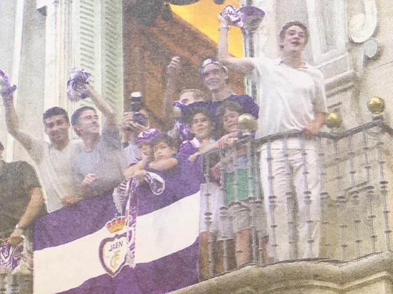 Javiluque7's tweet photo. Felicidades @RealJaenCF... Orgulloso de ser parte de tu historia https://t.co/lkknEAvTlB