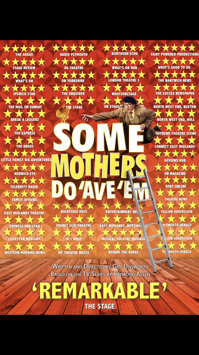 Farewell <a href="/somemothersuk/">Some Mothers Do 'Ave 'Em - UK Tour</a> . What a wonderful  job it’s been. I’m very proud of what we created. I leave with the most fantastic memories. Betty over and out! 💕