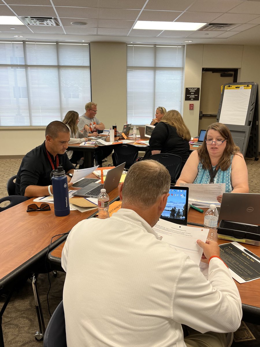 I might be a bit biased but, social studies teachers are the best. So many of them had been up since 4am for morning football practice and everyone really dug in over the past several days to get ready to deliver exceptional experiences to our students. #growinggreatness