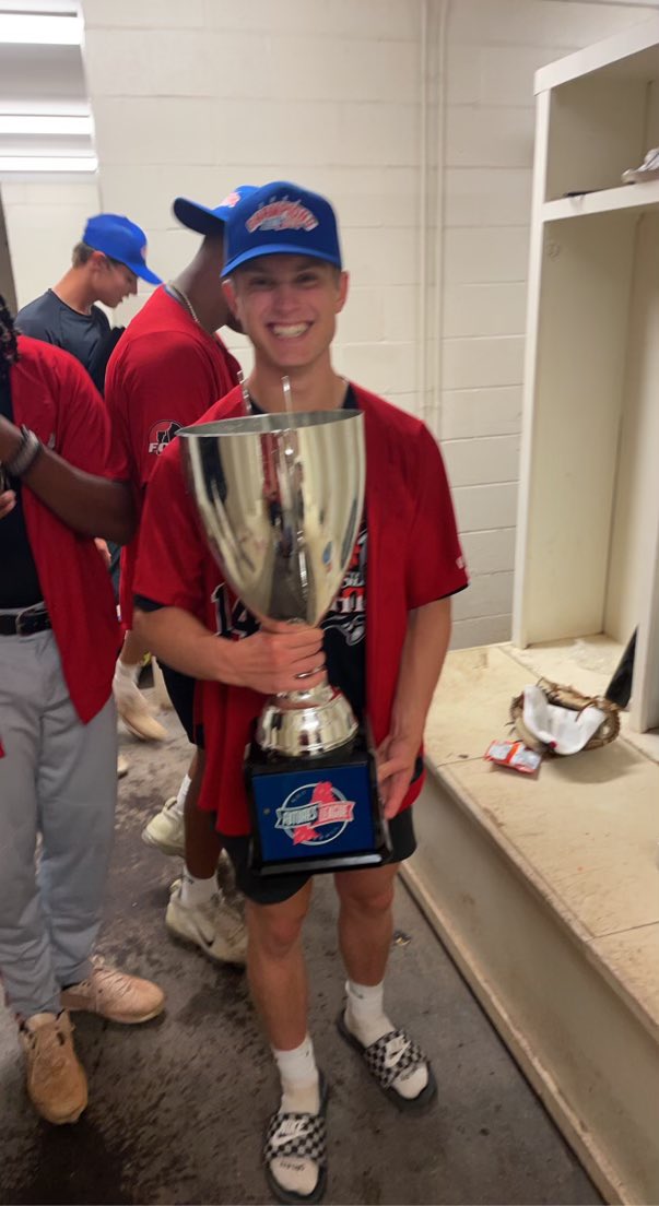 🚨 SUMMER SPOTLIGHT 🚨

Congrats to Drew Gryniewicz (‘25) and the <a href="/SilverKnightsNH/">Nashua Silver Knights ⚔️🛡⚾️</a> for winning the <a href="/FuturesLeague/">The Futures League</a> championship!

<a href="/DrewGryniewicz/">Drew Gryniewicz</a>