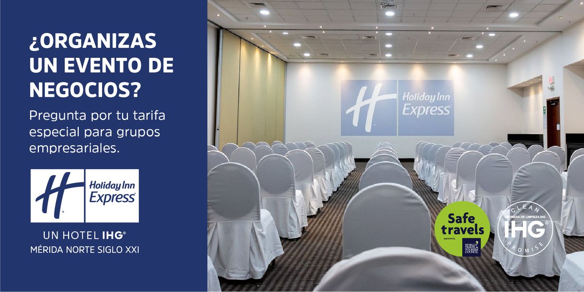 hiexmerida's tweet photo. Si estás organizando un congreso o convención, somos el lugar ideal para llevarlo a cabo. 
Pregunta por tu tarifa especial para grupos empresariales y los beneficios que tienes al hospedarte con nosotros. 

¡Reserva ahora! 👉 https://t.co/1SmHDpfyjP
Contáctanos: 999 964 2200 https://t.co/sRHoLGpgLG