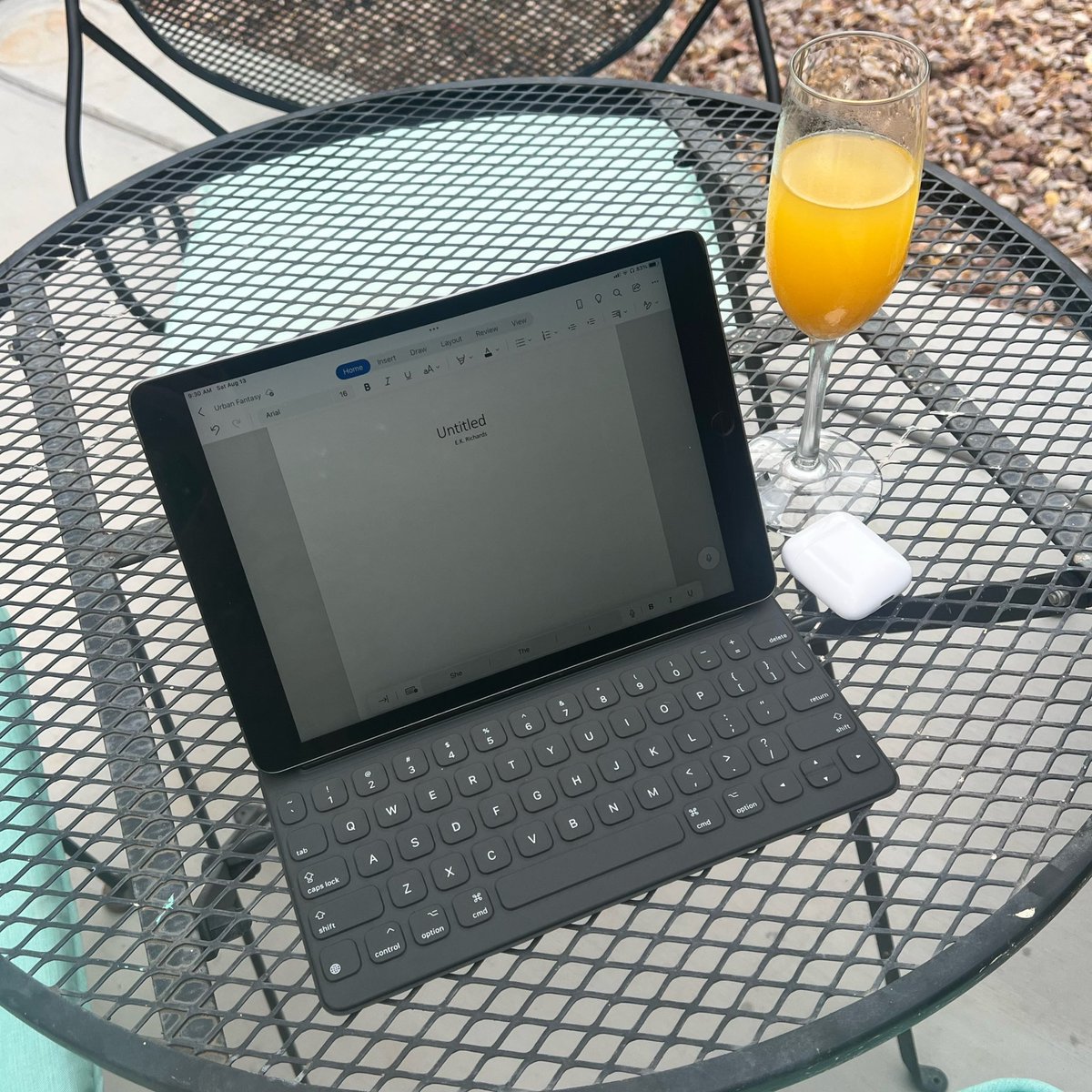 Today’s writing goal: type something other than a mess of words detailing how much I hate this. 

😅

#WritingCommunity #wip