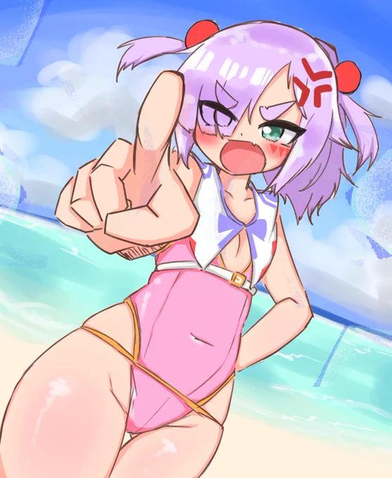 誕生日イラスト描くのをスッカリ忘れていてかなり遅れましたが、誕生日おめでとうシャーリーちゃん日焼け差分もシャーリー「お前シャーリーの誕生日忘れてたなんてパートナーとして残念過ぎだべ!?」返せる言葉もない#星翼 