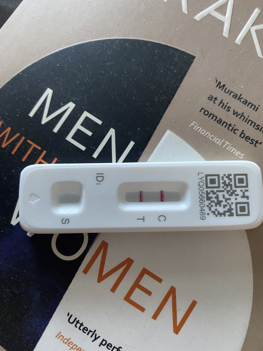 CurringtonJon's tweet photo. Throughout the pandemic(s) I went into work, wore a mask, maintained social distancing, used alcohol gel etc. Today, I have one of these for the first time. What changed hmmmmm…. https://t.co/Xy3jokPhD8