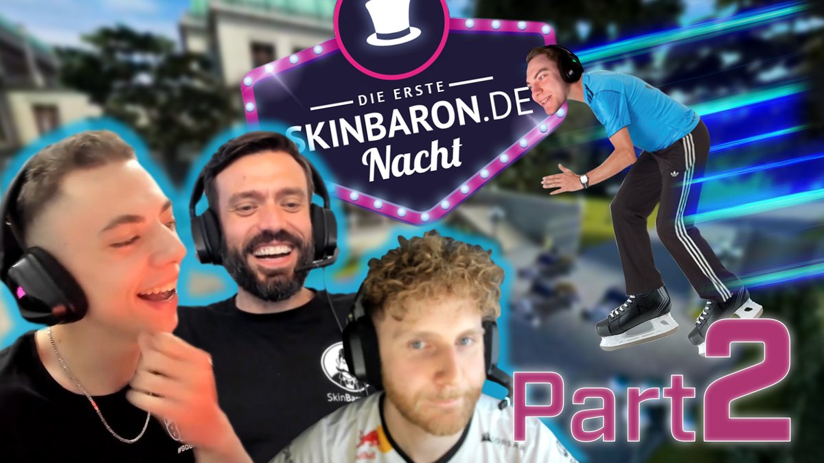 BIGCLANgg's tweet photo. ᵂᴱᴿᴮᵁᴺᴳ
Auch die zweite Folge der @SkinbaronDE Nacht ist nun online! 🔥

Welcher Spieler von uns hat am meisten Ahnung von @CSGO und BIG? Wahrscheinlich @gobelante, oder? Oder @tabseNcs? Oder auch nicht? 🤔

Schaut euch die neue Folge an! 😅 

📺 https://t.co/AbmOTQyMhy https://t.co/77eEsDqNtz