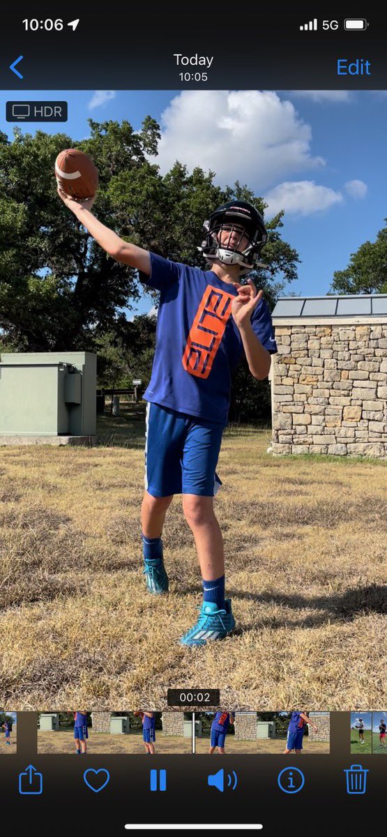 Shoutout to <a href="/jaxonbaize_9/">Jaxon Baize</a> for the QBU school he is putting my son through. Even sent me videos and analysis for additional work…without being asked. Some kids are great athletes. Some become great young men. Few are both. <a href="/coach_bnapier/">Billy Napier</a>